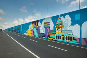 Filli Boya Türkiye’nin En Büyük Grafiti Çalışmasını İstanbul Hava Limanında  Hayata Geçirdi