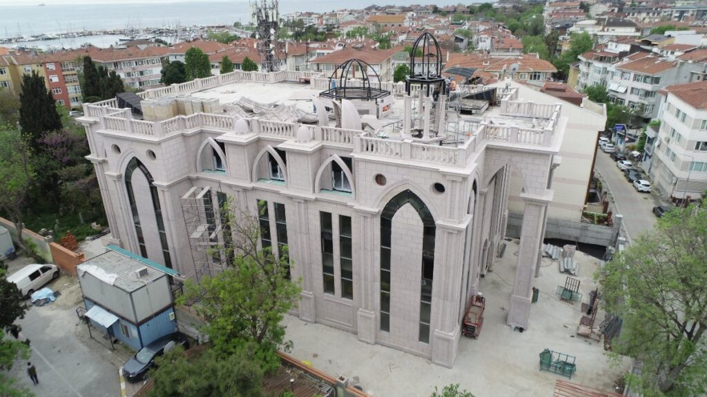 Yeşilköy’de yapılan Süryani Kilisesi’nde son durum
